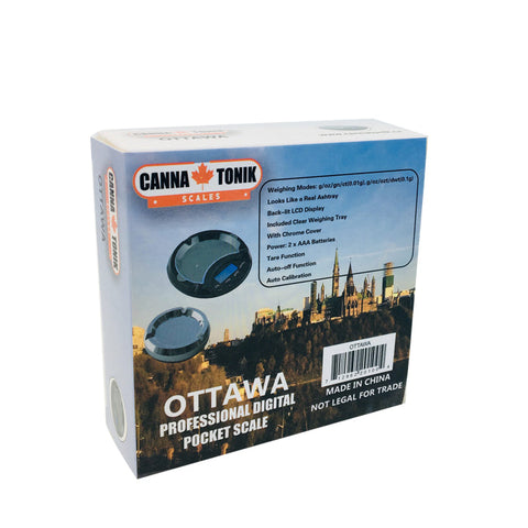 Black Cannatonik Ottawa Double Digital Scale