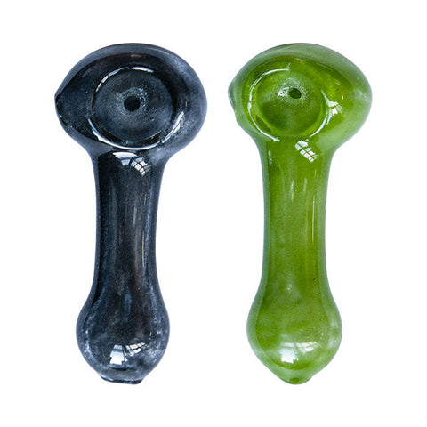 Assorted Frit Design Colored Glass Pipe