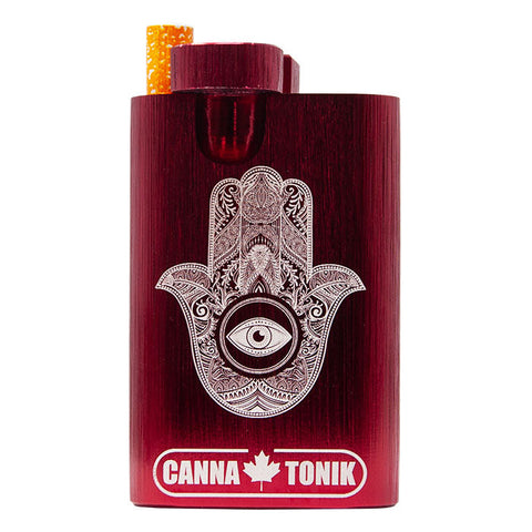 Red Hamsa Aluminium Dugout 3 Inches