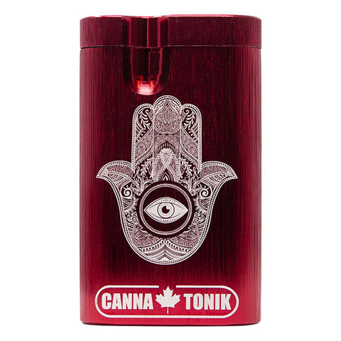 Red Hamsa Aluminium Dugout 3 Inches