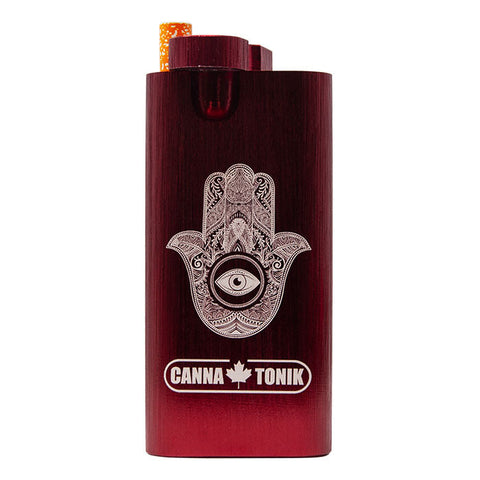 Red Hamsa Aluminium Dugout 4 Inches