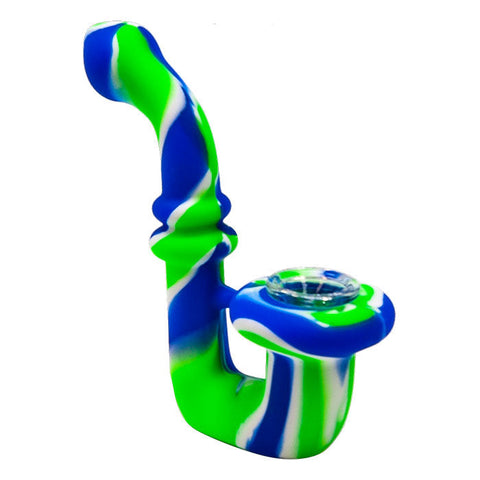 Cannatonik Silicone Green Sexophone Pipe