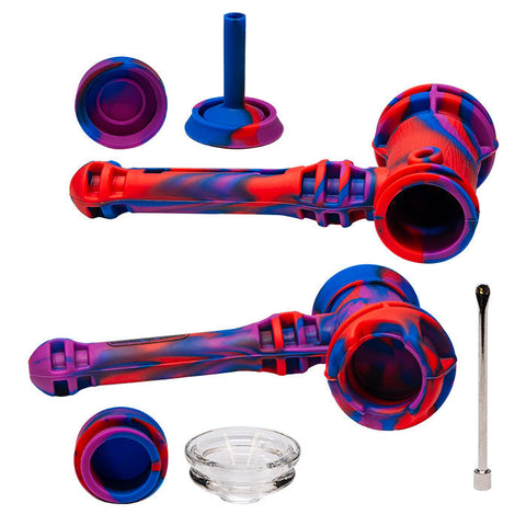 Cannatonik Silicone Green Hammer Pipe