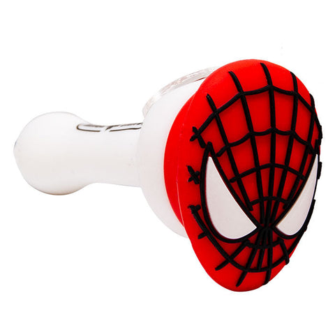 Cannatonik Spider Man Silicone Red Hand Pipe