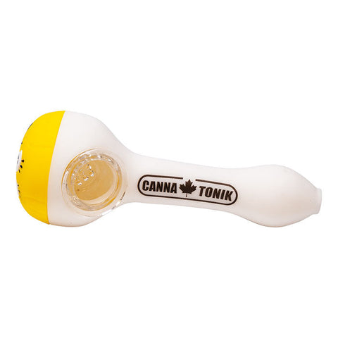 Cannatonik Spongebob Silicone White Hand Pipe