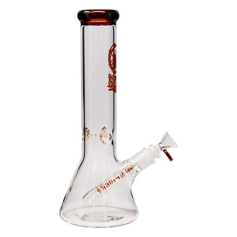 Amber Spider Glass Bong 12 Inches