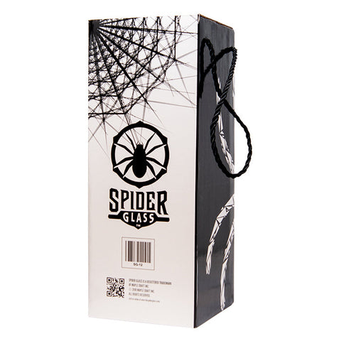 Black Spider Glass Bong 12 Inches