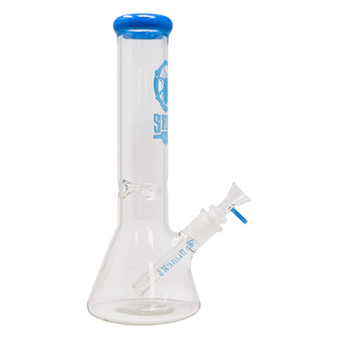 Sky Blue Spider Glass Bong 12 Inches