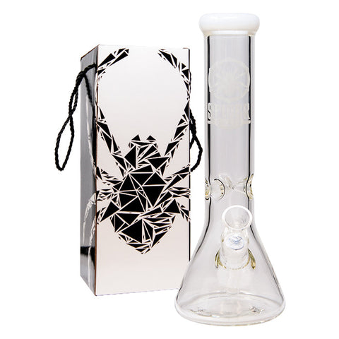 White Spider Glass Bong 12 Inches