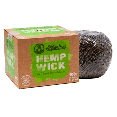 Afghan Hemp Wick 100 Ft. Per Roll