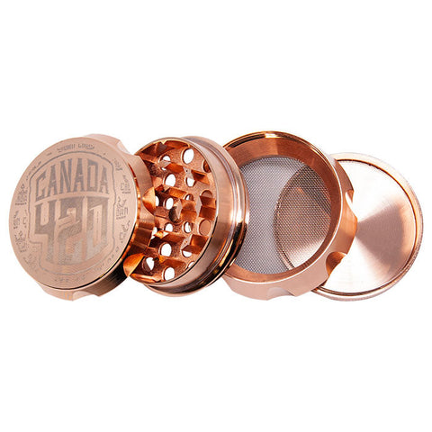 Crown Rose Gold Canada 420 Grinder