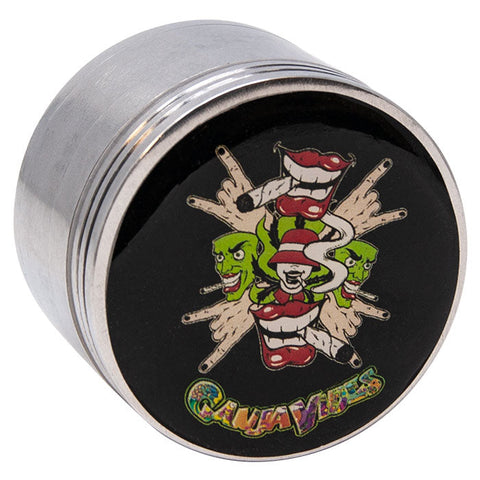 Rocking High Ganjavibes Aluminium 42MM Grinder