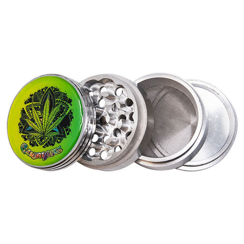 Weed Leaf Ganjavibes Aluminium 56Mm Grinder