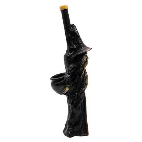 Ancient Wizard Polyresin Pipe