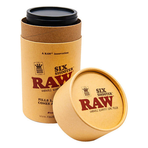 Raw Six Shooter Cone Filler King Size