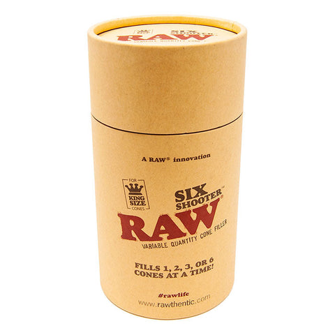 Raw Six Shooter Cone Filler King Size