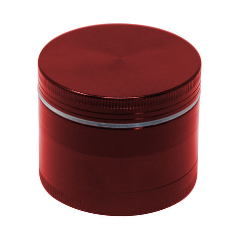 Red Plain Aluminium Grinder 56MM