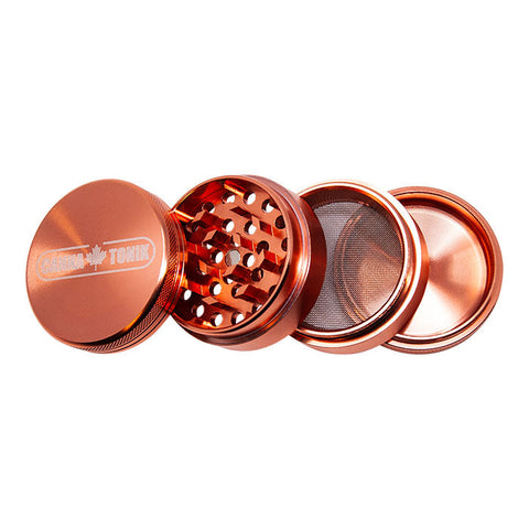 ROSEGOLD CANNATONIK ANODIZED ALUMINIUM GRINDER 50MM