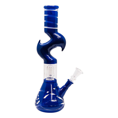 12 Inches Blue Kink Percolated Zong Bong