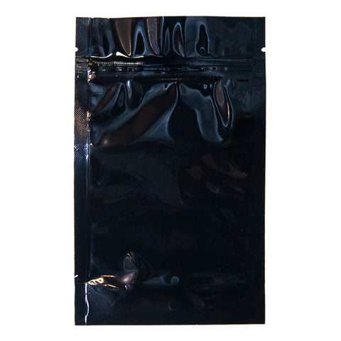 Black Apple Smelly Proof Bag 3.6 X 5 X 1.5 Inches Pack Of 50 Baggies