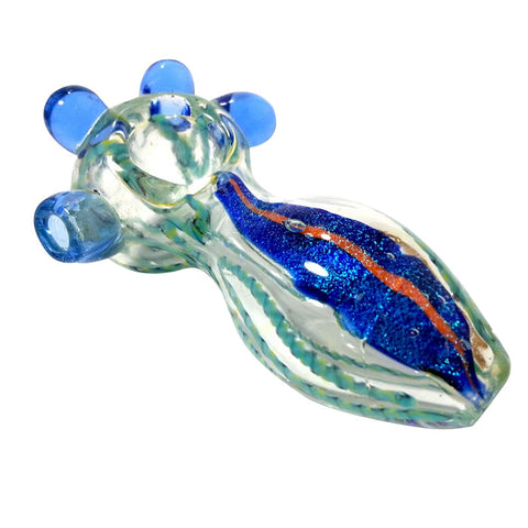 Dicro Multi Colored Glass Pipe 4 Inches