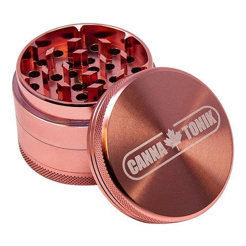 CANNATONIK ANODIZED ALUMINIUM GRINDER 50 MM PINK