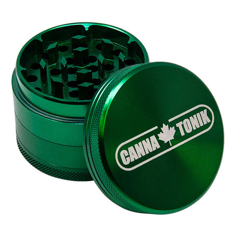 CANNATONIK ANODIZED ALUMINIUM GRINDER 50 MM GREEN