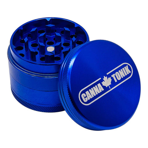 CANNATONIK ANODIZED ALUMINIUM GRINDER 50 MM BLUE