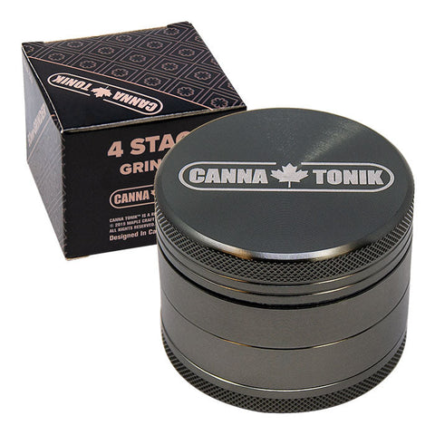 CANNATONIK ANODIZED ALUMINIUM GRINDER 50 MM GREY