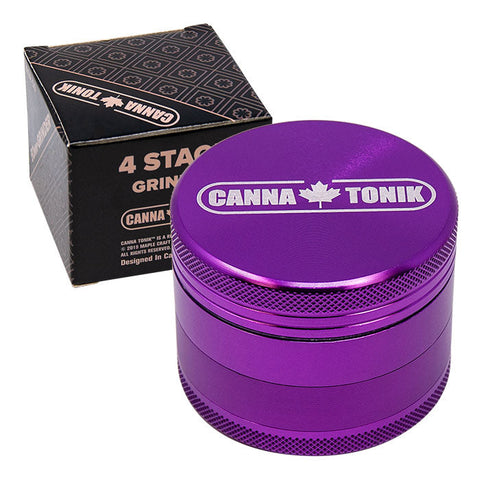 CANNATONIK ANODIZED ALUMINIUM GRINDER 50 MM PURPLE