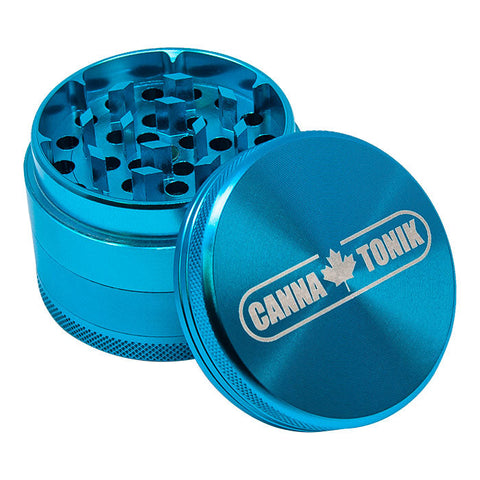 CANNATONIK ANODIZED ALUMINIUM GRINDER 50 MM LIGHT BLUE