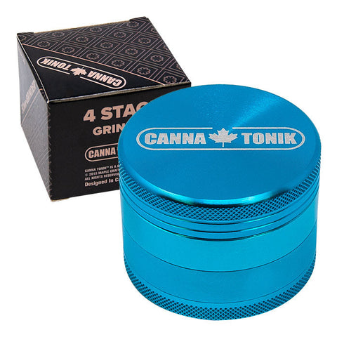 CANNATONIK ANODIZED ALUMINIUM GRINDER 50 MM LIGHT BLUE