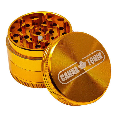 CANNATONIK ANODIZED ALUMINIUM GRINDER 50 MM GOLD