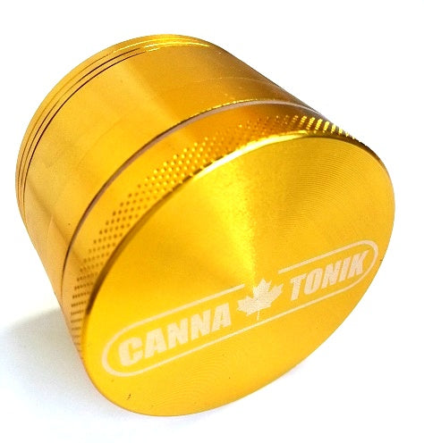 CANNATONIK ANODIZED ALUMINIUM GRINDER 40MM GOLD