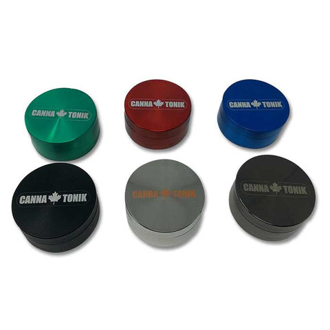 CANNATONIK GREEN ALUMINIUM GRINDER 3 STAGE 56MM