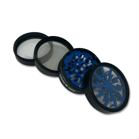 CANNATONIK BLUE LIGHTNING TEETH GRINDER 63MM