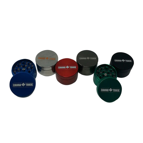 RED ALUMINIUM GRINDER 3 STAGE 30MM