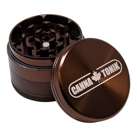 CANNATONIK ANODIZED ALUMINIUM GRINDER 50MM COFFEE